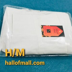 Stitched white khaddar trouser 2.4 Stitched trouser (2.1, 11-25)